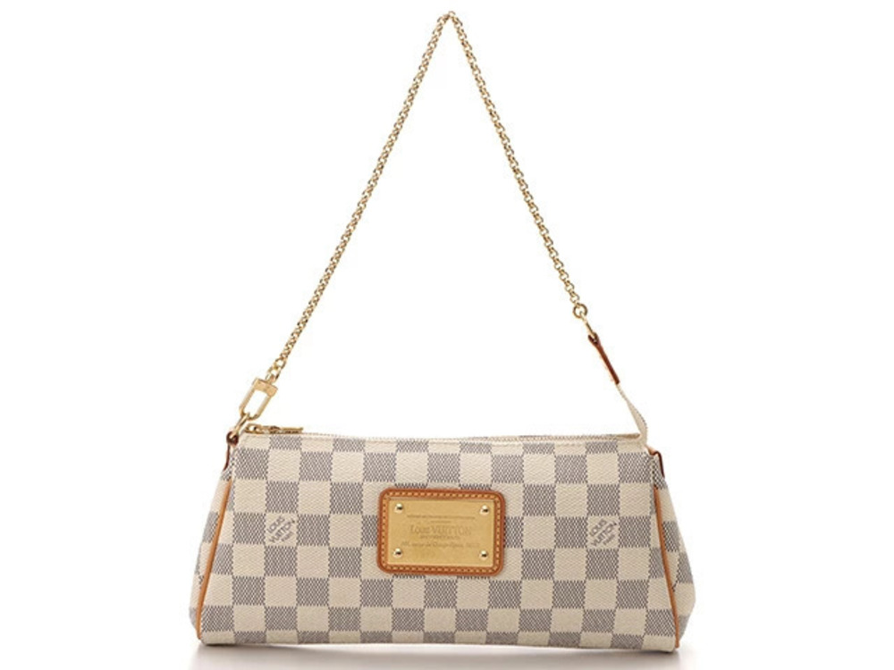 LOUIS VUITTON Eva Damier Azur White
